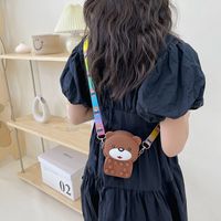 Fashionable Colorful Silicone Cute Cartoon Shoulder Messenger Bag main image 4