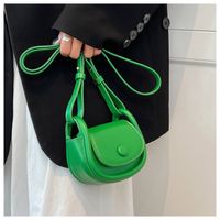 Solid Color Candy Color Shoulder Messenger Small Bag main image 6