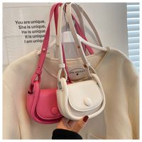 Solid Color Candy Color Shoulder Messenger Small Bag main image 5