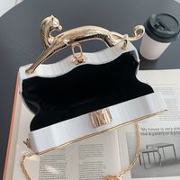 New Fashion Autumn And Winter Portable Box Chain Shoulder Messenger Bag main image 2