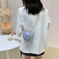 2022 Fashionable Handbag Ball Acrylic Mini Shoulder Crossbody Chain Women's Bag sku image 3