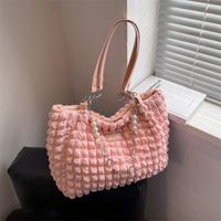 Pleated Cloud Shoulder Women's Large Capacity Summer 2022 New Tote Bag main image 5