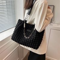 Pleated Cloud Shoulder Women's Large Capacity Summer 2022 New Tote Bag main image 4