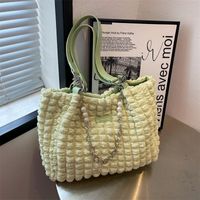 Pleated Cloud Shoulder Women's Large Capacity Summer 2022 New Tote Bag main image 2