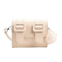 Fashion Contrast Color Women's Summer 2022 New Messenger Small Square Bag sku image 1