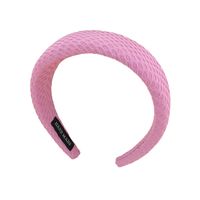 New Style Candy Color Grid Pattern Sponge Headband main image 6