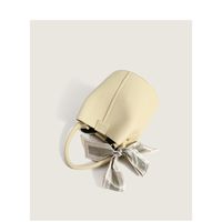 Fashion White One-shoulder Crossbody Portable Basket Women's Bag main image 5