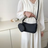 جديد أزياء عارضة Crossbody النايلون الكتف الإبط الرغيف الفرنسي حقيبة المرأة main image 2