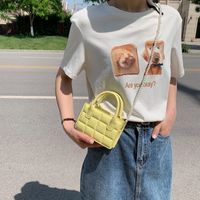 Fashion New Simple Solid Color Women's Large Capacity Shoulder Messenger Bag main image 2