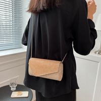 Inlay Diamond New Fashion Chain Messenger Small Square Bag main image 2