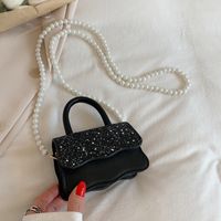 2022 Summer New Fashion Retro Portable Small Square Messenger Bag sku image 2