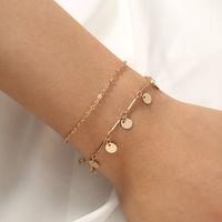 Fashion Geometric Alloy Plating Sequins Bracelets 1 Piece main image 6