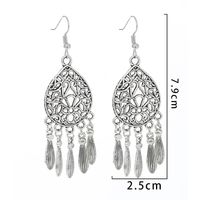 Women's Bohemian Geometric Alloy Earrings Plating Drop Earrings As Picture main image 5