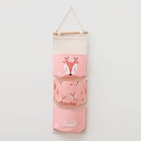 Small Cute Wall Storage Decoration Hanging Bag Room Organizing Cloth Bag sku image 11