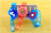 Luminous Bracelet Led Silicone Cartoon Watch Children's Toys Wholesale Small Gifts main image 1