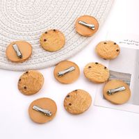 Women's Cute Novelty Food Synthetic Resin Hair Accessories Dyeing No Inlaid Hair Clip 1 Set main image 3
