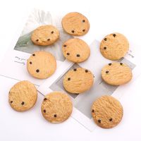 Women's Cute Novelty Food Synthetic Resin Hair Accessories Dyeing No Inlaid Hair Clip 1 Set sku image 1