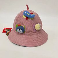 Inventory Children&#39;s Fisherman Hat Broken Color Hat Children&#39;s Spring And Autumn Baseball Cap Peaked Cap Cloth Cap Autumn And Winter Hats sku image 100