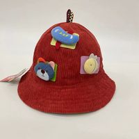 Inventory Children&#39;s Fisherman Hat Broken Color Hat Children&#39;s Spring And Autumn Baseball Cap Peaked Cap Cloth Cap Autumn And Winter Hats sku image 99