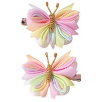 Fashion Cute Colorful Handmade Butterfly Barrettes Children's Hair Accessories main image 2