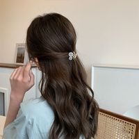 Fashion Cute Opal Cherry Shaped Inlay Pearl Hair Clip Hair Accessories main image 2