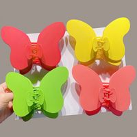 New Fashion Big Butterfly Hairpin Simple Cute Sweet Clip Grip Headdress main image 1