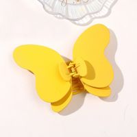 New Fashion Big Butterfly Hairpin Simple Cute Sweet Clip Grip Headdress sku image 2