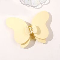 New Fashion Big Butterfly Hairpin Simple Cute Sweet Clip Grip Headdress sku image 1