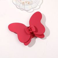 New Fashion Big Butterfly Hairpin Simple Cute Sweet Clip Grip Headdress sku image 8