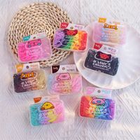 New Boxed Cute Candy Color Band Hair Tie Disposable Rubber Band Headdress main image 1