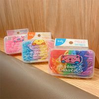 New Boxed Cute Candy Color Band Hair Tie Disposable Rubber Band Headdress main image 5