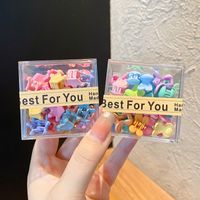 New Fashion Children's Colorful Hair Small Jaw Mini Cute Clip Hairpin main image 5
