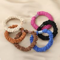 Fashion Solid Color Simple Hair Accessories Women's New Hair Rope Ornament main image 3