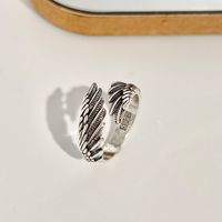 Fashion Wings Alloy No Inlaid Women's Ring main image 4