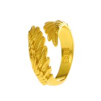 Fashion Wings Alloy No Inlaid Women's Ring sku image 2
