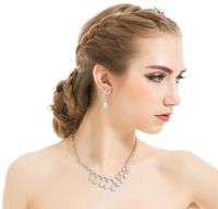 Fashion Zircon Plating Necklace  (transparent Necklace-18b01)  Nhtm0117-transparent Necklace-18b01 sku image 4
