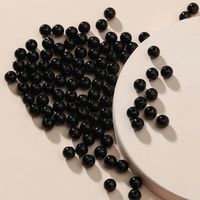 1 Ensemble Imitation Perle Perles Artificielles Solide Couleur main image 3