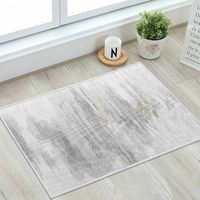 Fashion Light Gray Ink Painting Entrance Floor Mat main image 1