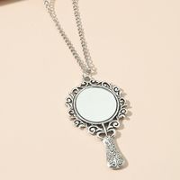 Classical Novelty Alloy Plating Glass Necklace main image 2