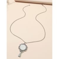 Classical Novelty Alloy Plating Glass Necklace main image 3