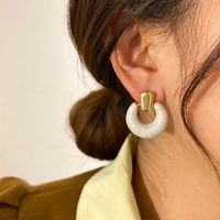 2022 New Fashion Metallic Geometric Female Alloy Earrings main image 1