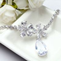 Mode Diamant Braut Halskette Großhandel sku image 2