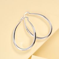 1 Set Simple Style Water Droplets Plating Iron No Inlaid Earrings main image 3