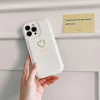 Einfache Weiß Air Kissen 13 Pro Max Iphone Fall sku image 1