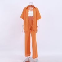 Women's Streetwear Solid Color Cotton Cotton And Linen Patchwork sku image 4