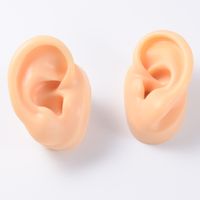 Fashion Geometric Silica Gel Simulation Stereo Ear Model sku image 2