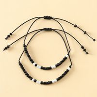 Fashion Morse Password Bead Beaded Hand Weaving Bracelet Carrying Strap main image 4