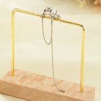 Long Tassel Ball Bead Chain Diamond Pearl Inlaid Female Ear Clip Without Pierced main image 5