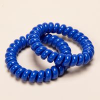 Fashion Phone Line Klein Blue Color Hair Rope Frosted Matte Hair Accessories sku image 1