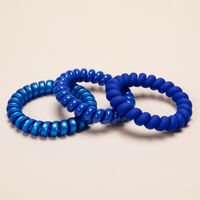 Fashion Phone Line Klein Blue Color Hair Rope Frosted Matte Hair Accessories main image 1